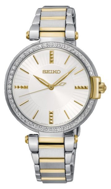 Seiko dameshorloge Swarovski kristallen 32 mm SRZ516P1