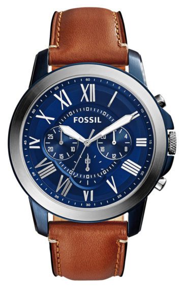 Fossil FS5151 Herenhorloge Grant Chronograaf 44 mm