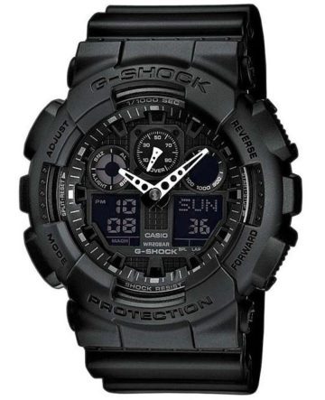 Casio GA-100-1A1ER G-Shock Chronograaf Antimagnetisch