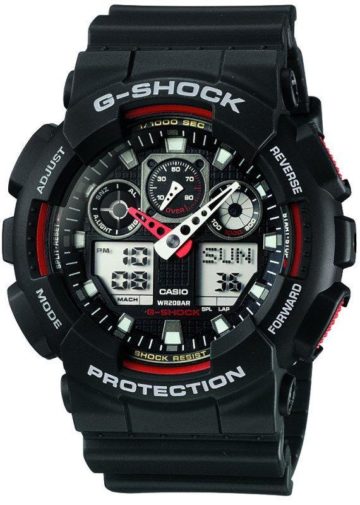 Casio G-Shock Chronograaf Daylight Snelheidsmeter GA-100-1A4ER