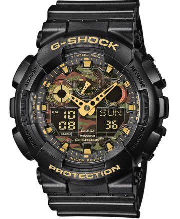 Casio G-Shock GA-100CF-1A9ER Chronograaf Antimagnetisch 55 mm