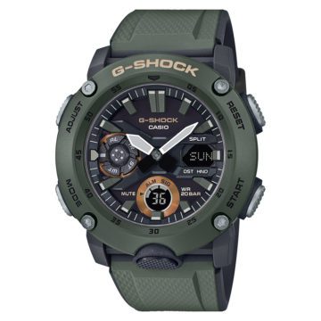 Casio GA-2000-3AER Horloge G-Shock Military Color Carbon 46 mm