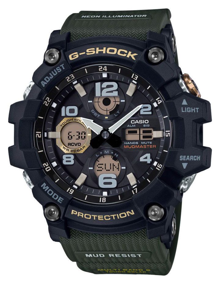 Casio G-Shock GWG-100-1A3ER Mudmaster Master of G zendergestuurd Solar