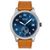 Hugo Boss HB1513668 Horloge Legacy zilverkleurig/cognac 44 mm