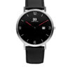 Danish Design Herenhorloge staal-leder IQ13Q1153