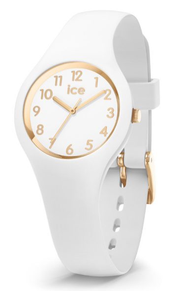 Ice-Watch ICE Glam White Goldplated 30 mm wit-goudkleurig IW015341