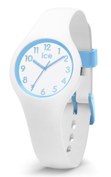 Ice-Watch IW015348 ICE Ola Kids Cotton White wit-lichtblauw 30 mm