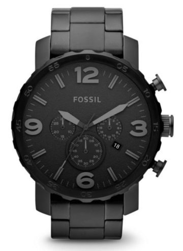 Fossil JR1401 Herenhorloge Nate Chronograaf