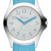 Garonne KQ28Q466 kinderhorloge 34 mm staal/rubber aquablauw-zilverkleurig