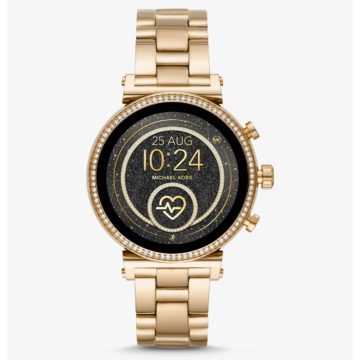 Michael Kors MKT5062 Access Sofie Generatie 4 Smartwatch goudkleurig 42 mm