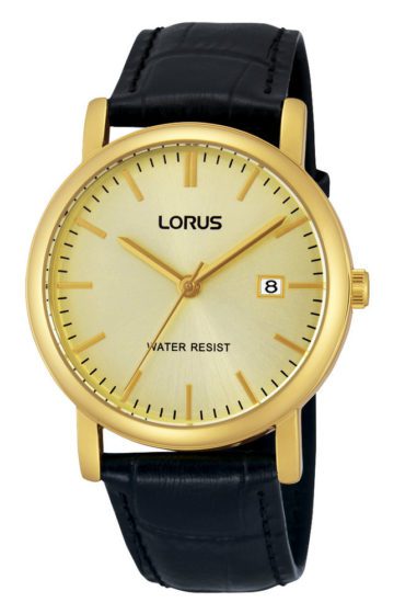 Lorus Herenhorloge Goudkleurig-Leder RG838CX9