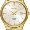Seiko Herenhorloge Staal/Saffierglas goudkleurig SGEH72P1