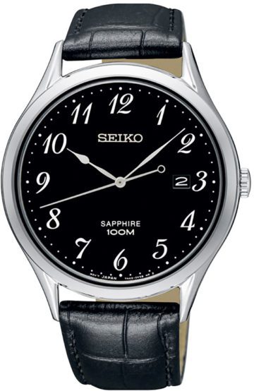 Seiko Herenhorloge Saffierglas SGEH77P1