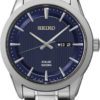 Seiko SNE361P1 Horloge Solar staal zilverkleurig 42 mm