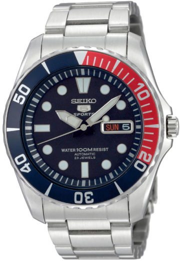 Seiko SNZF15K1 Herenhorloge Sport Automaat 42 mm