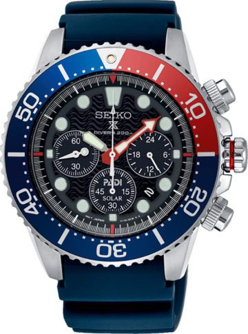 Seiko SSC663P1 Horloge Prospex Chrono solar 20 atm 43,5 mm