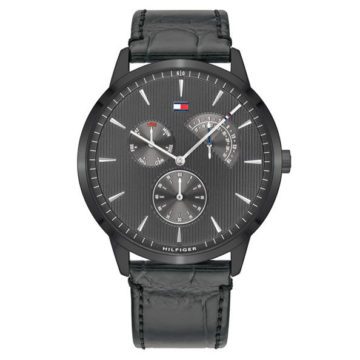 Tommy Hilfiger TH1710388 Horloge Brad staal/leder 44 mm