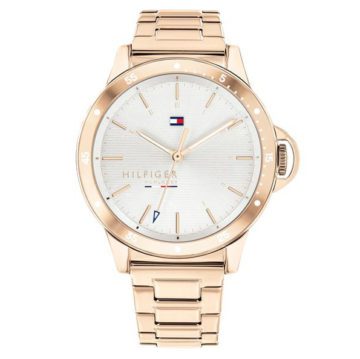 Tommy Hilfiger TH1782024 Horloge Ladies Driver rosekleurig 38 mm