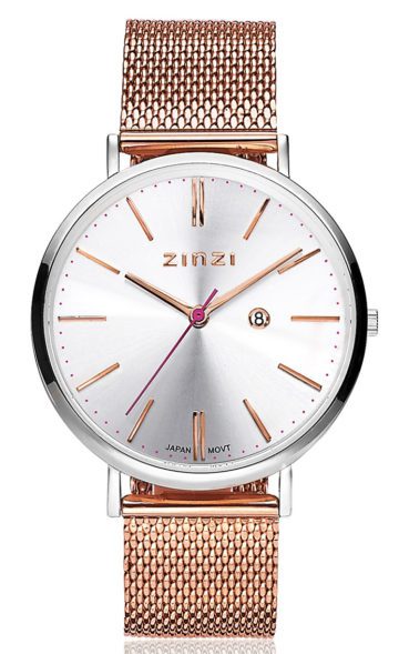 Zinzi horloge Retro + Gratis armband 38 mm ZIW412MR