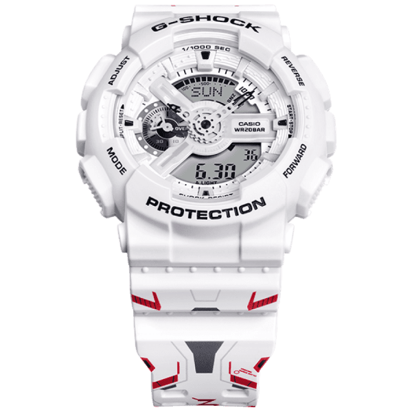 Casio G-Shock Gundam 40th Anniversary Gundam Unicorn GA-110MW-7APRGD