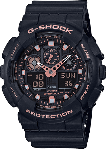 Casio G-Shock Analog-Digital GA100GBX-1A4